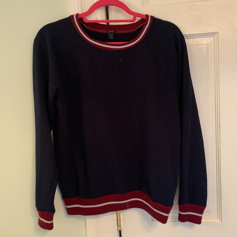J Crew Pullover Crew-Neck Sweatshirt/Sweater